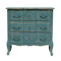 Storied Home 31" Tall Decorative Dresser Cabinet Blue